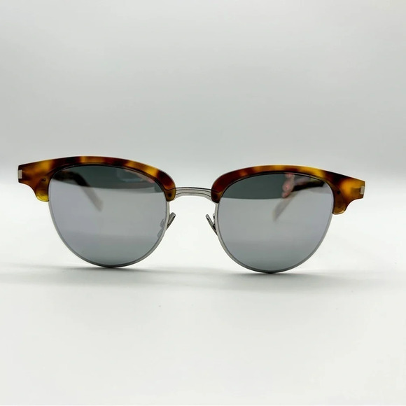 Authentic YVES SAINT LAURENT Tortoise Wayfarer Slim Sunglasses SL 160 new unused - Picture 6 of 11